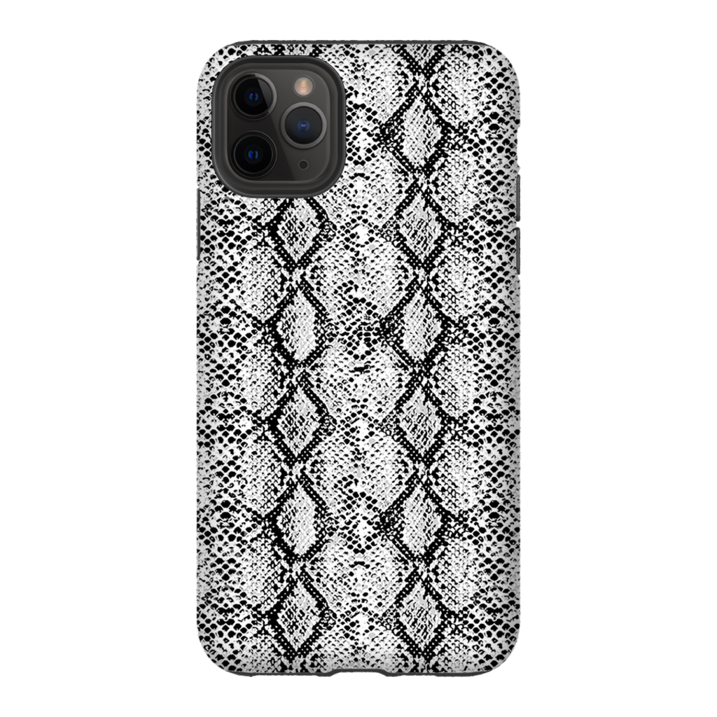Gray Snakeskin Phone Case