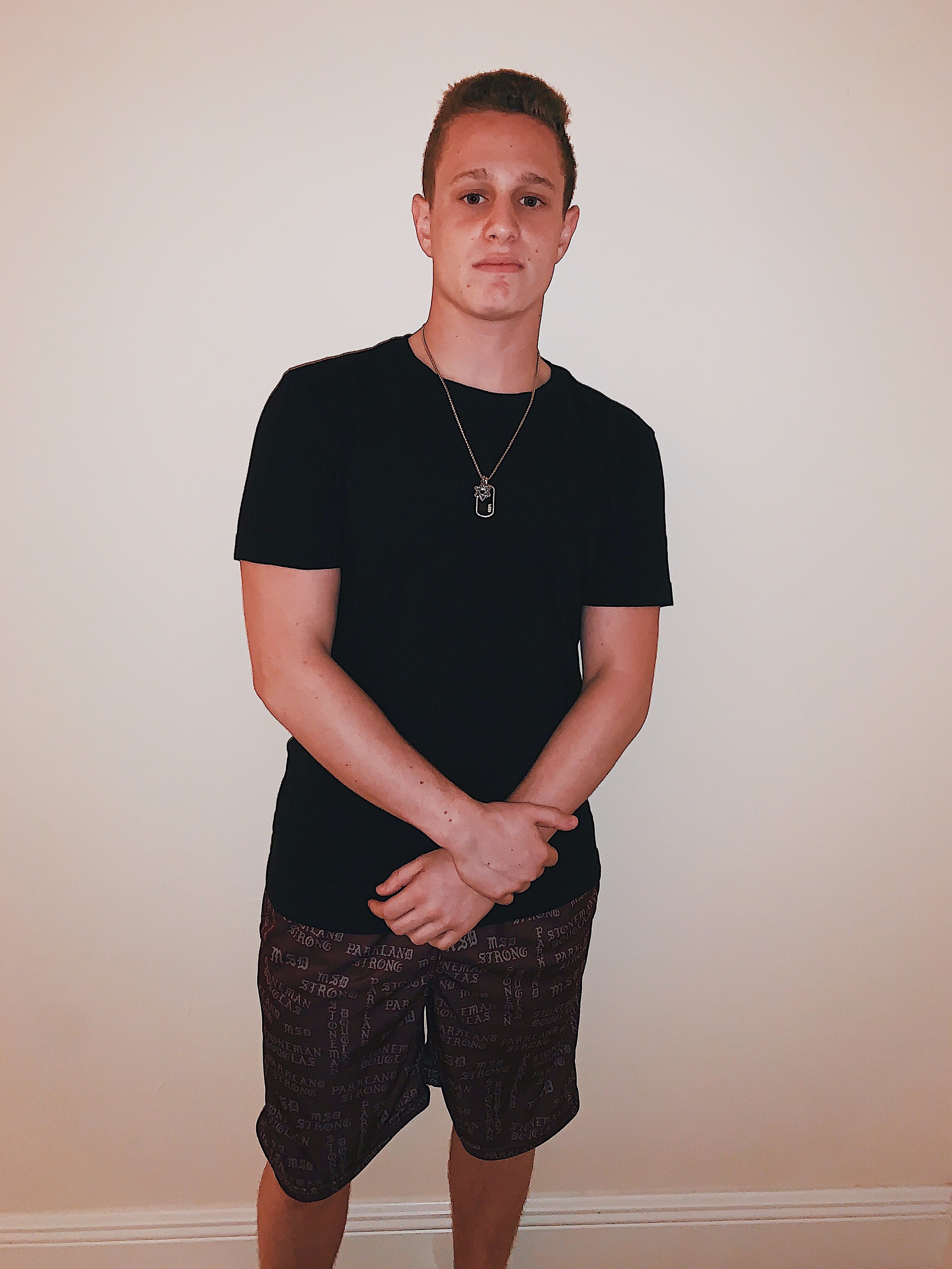 Parkland Strong Gothic Letters Men's Shorts