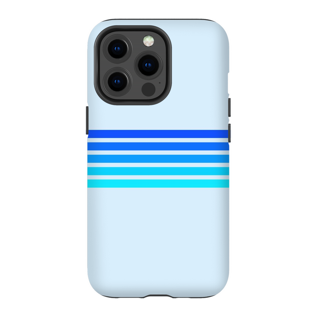 Ocean Blues Stripe Phone Case