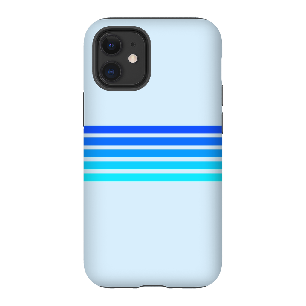 Ocean Blues Stripe Phone Case