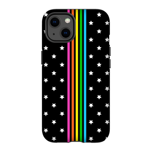 Rainbow Stripe Stars Phone Case