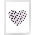 Load image into Gallery viewer, Butterfly Heart Framed Print