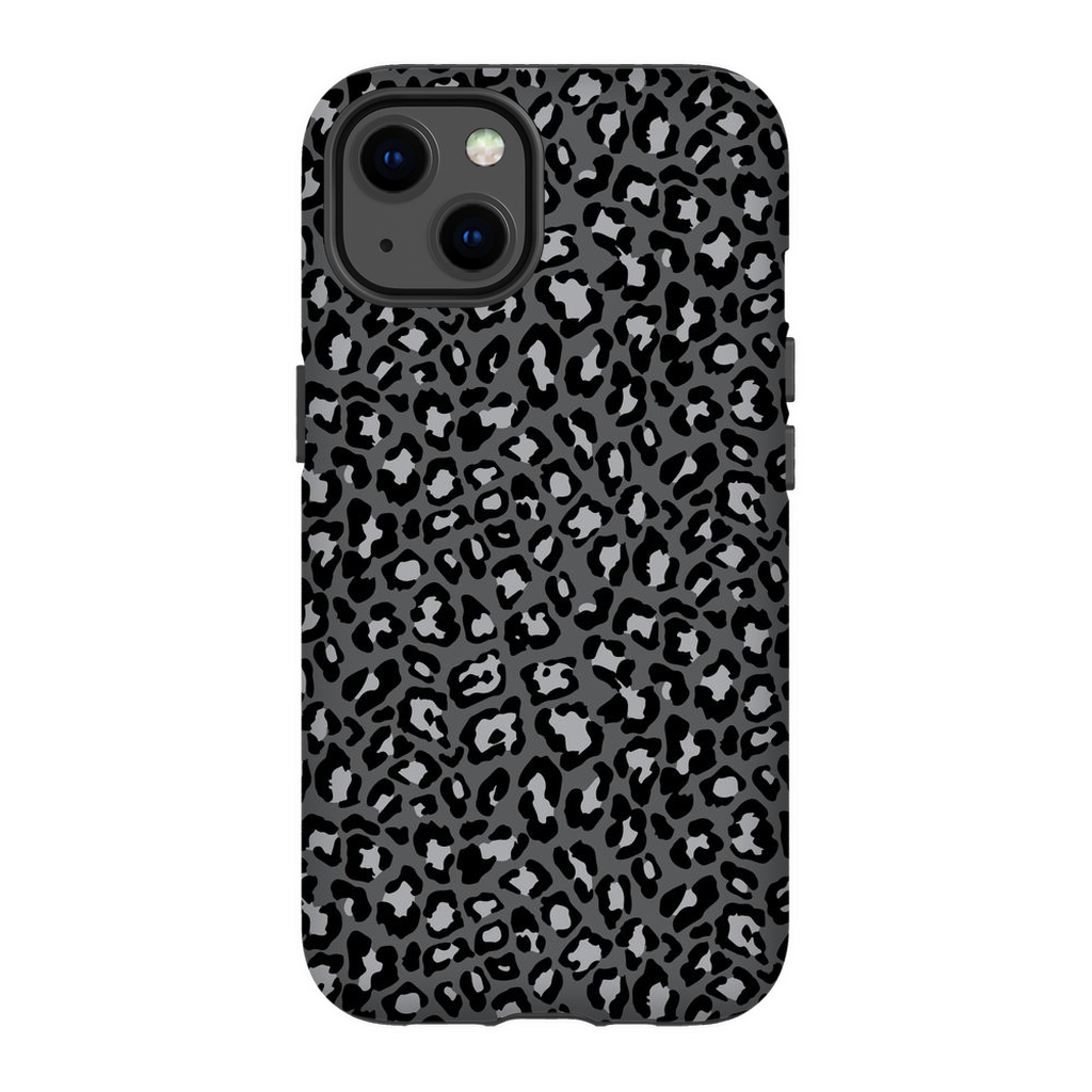 Gray Cheetah Phone Case