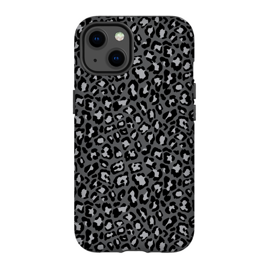 Gray Cheetah Phone Case