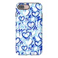Load image into Gallery viewer, Blue Electric Love iPhone Case