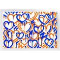 Load image into Gallery viewer, Electric Love College Colors Framed Print