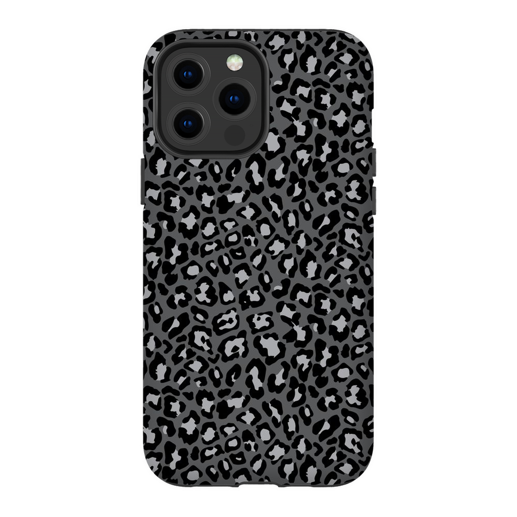 Gray Cheetah Phone Case