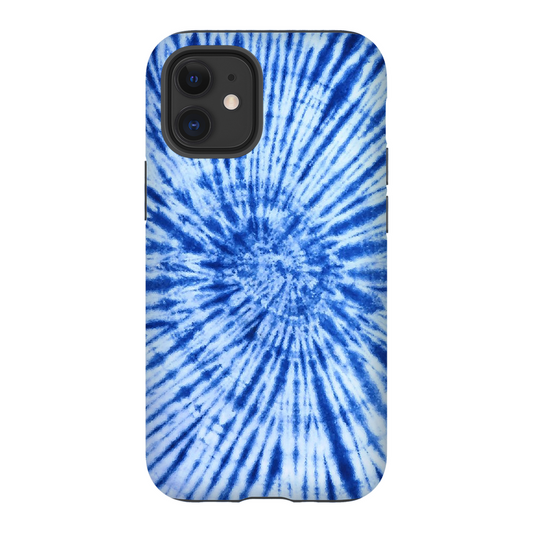 Blue Tie Dye Phone Case