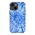 Load image into Gallery viewer, Blue Tie Dye Phone Case