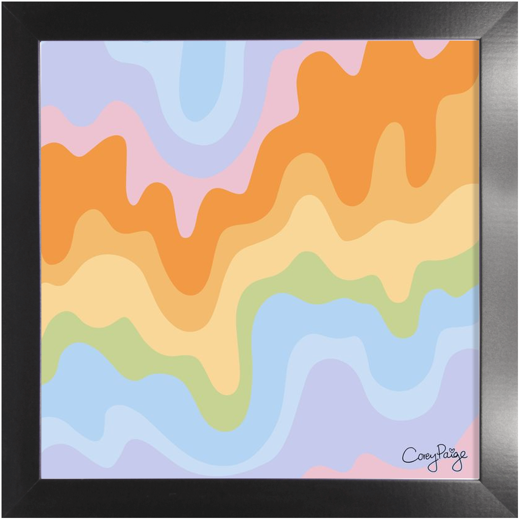 Drippy Framed Print
