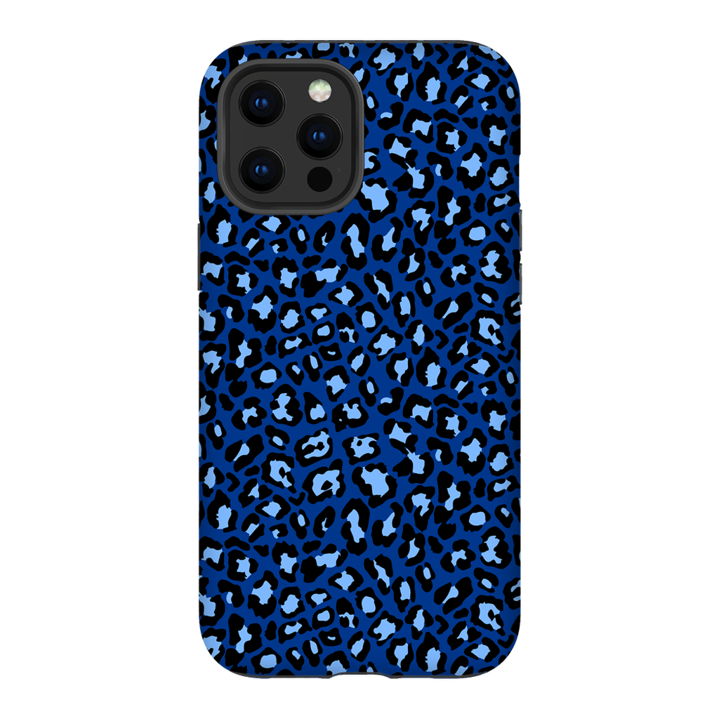 Blue Cheetah Phone Case