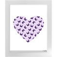 Load image into Gallery viewer, Butterfly Heart Framed Print