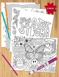 Load image into Gallery viewer, YourMomCares x Corey Paige Designs Coloring Sheet Pack