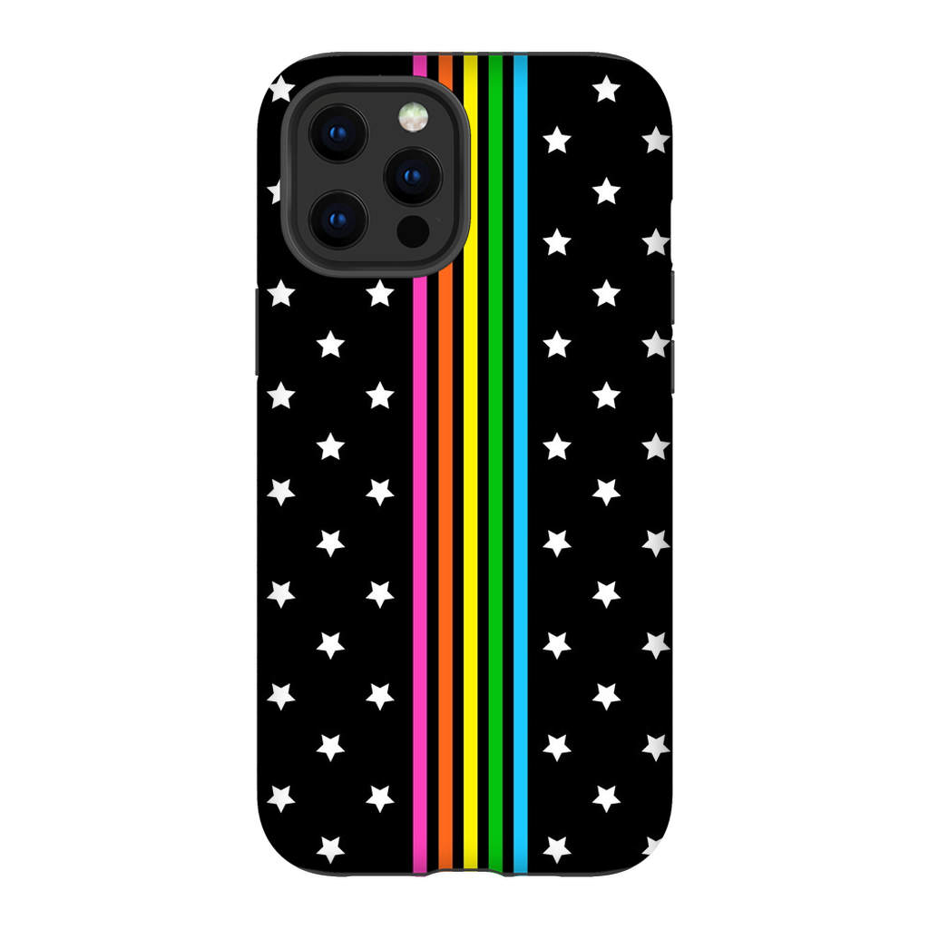 Rainbow Stripe Stars Phone Case