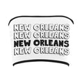 Load image into Gallery viewer, New Orleans Text Bandeau Top