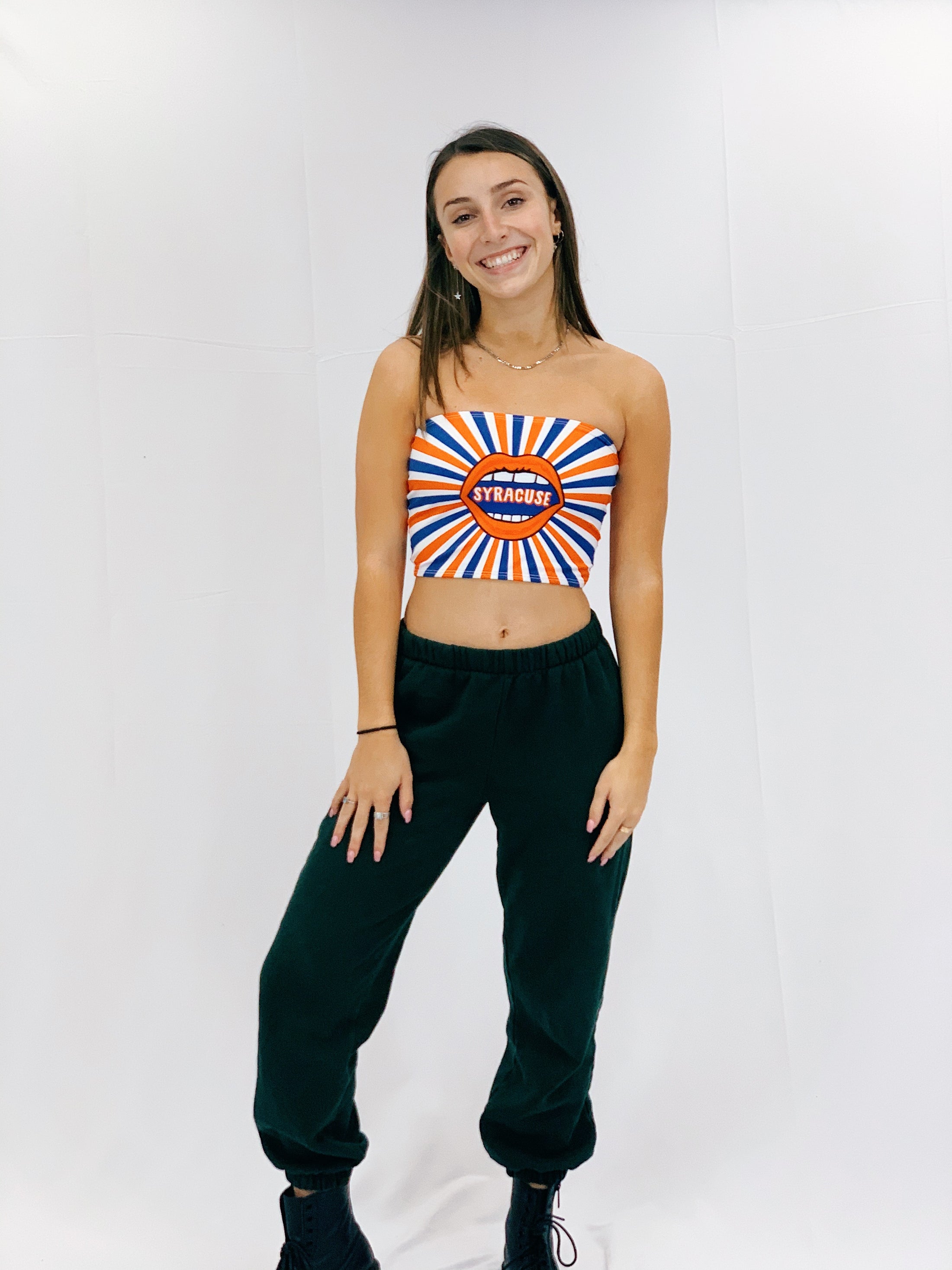 Syracuse Mouth Starburst Tube Top