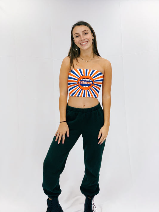 Syracuse Mouth Starburst Tube Top