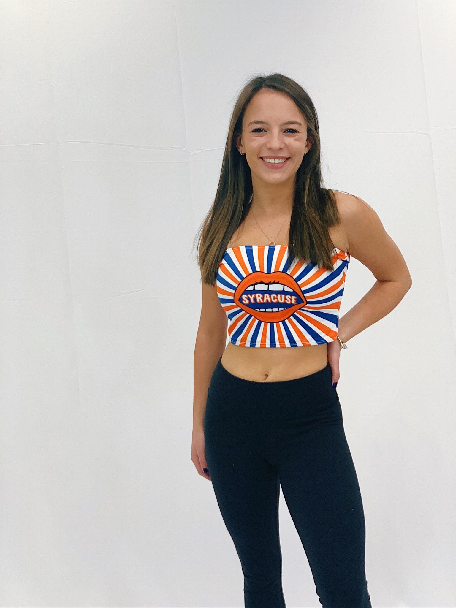 Syracuse Mouth Starburst Tube Top