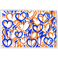 Load image into Gallery viewer, Electric Love College Colors Framed Print