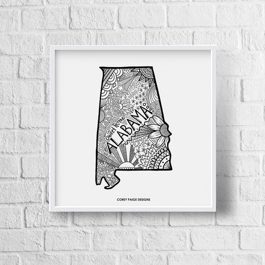 State Pride Framed Print