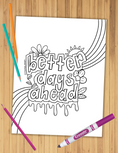 Load image into Gallery viewer, Better Days Ahead Coloring Sheet