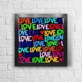 Load image into Gallery viewer, Drippy Love Framed Print