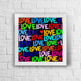 Load image into Gallery viewer, Drippy Love Framed Print