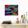 Load image into Gallery viewer, Drippy Love Framed Print