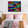 Load image into Gallery viewer, Drippy Love Framed Print