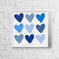 Load image into Gallery viewer, Painted Hearts Framed Print