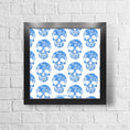 Load image into Gallery viewer, Skull Pattern Framed Print