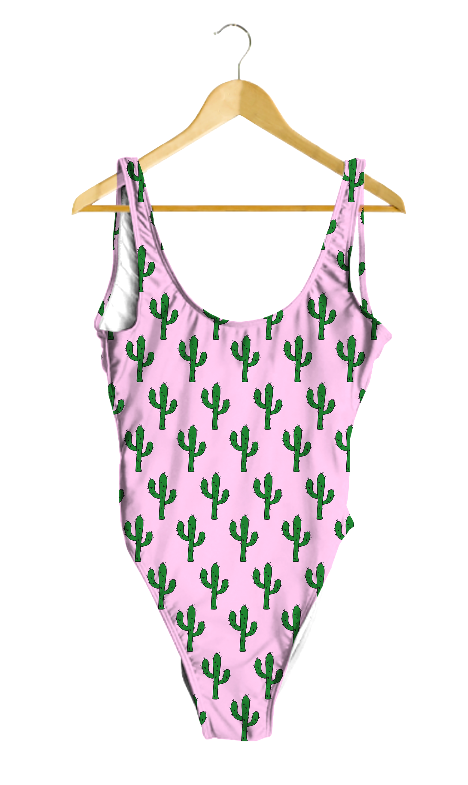 Cactus on Pink One-Piece