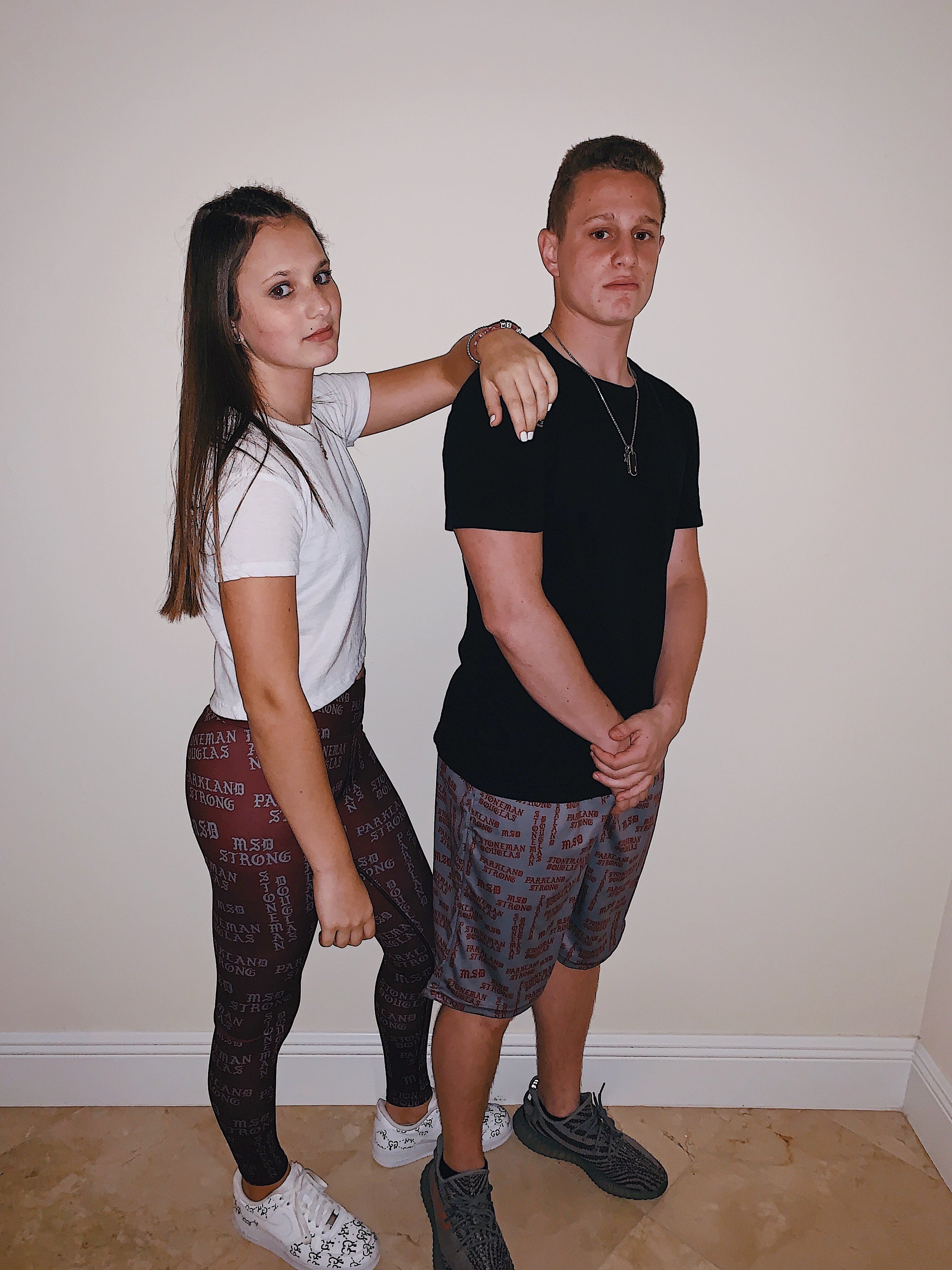 Parkland Strong Gothic Letters Men's Shorts