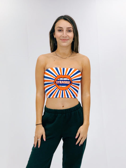 Syracuse Mouth Starburst Tube Top
