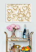Load image into Gallery viewer, Tan Electric Love Framed Print