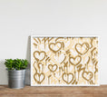 Load image into Gallery viewer, Tan Electric Love Framed Print