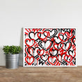 Load image into Gallery viewer, Electric Love College Colors Framed Print