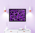 Load image into Gallery viewer, Purple Electric Love Framed Print