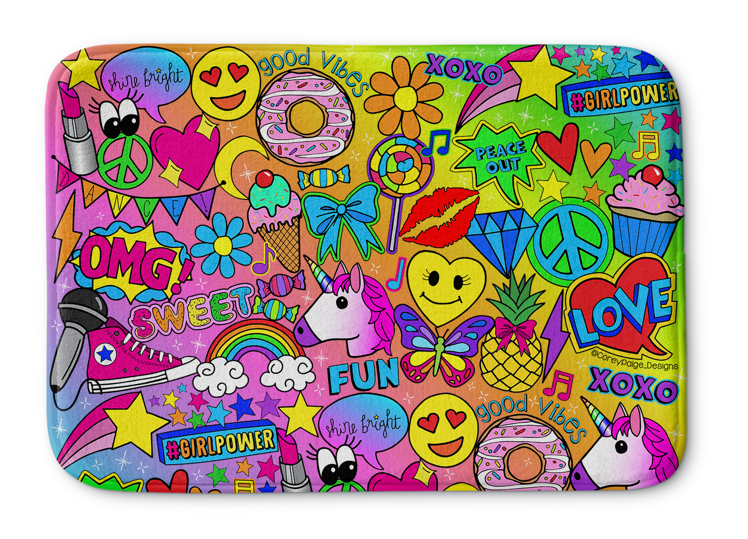 Glamour & Glitter Bathmat