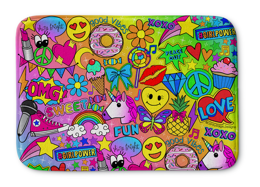 Glamour & Glitter Bathmat