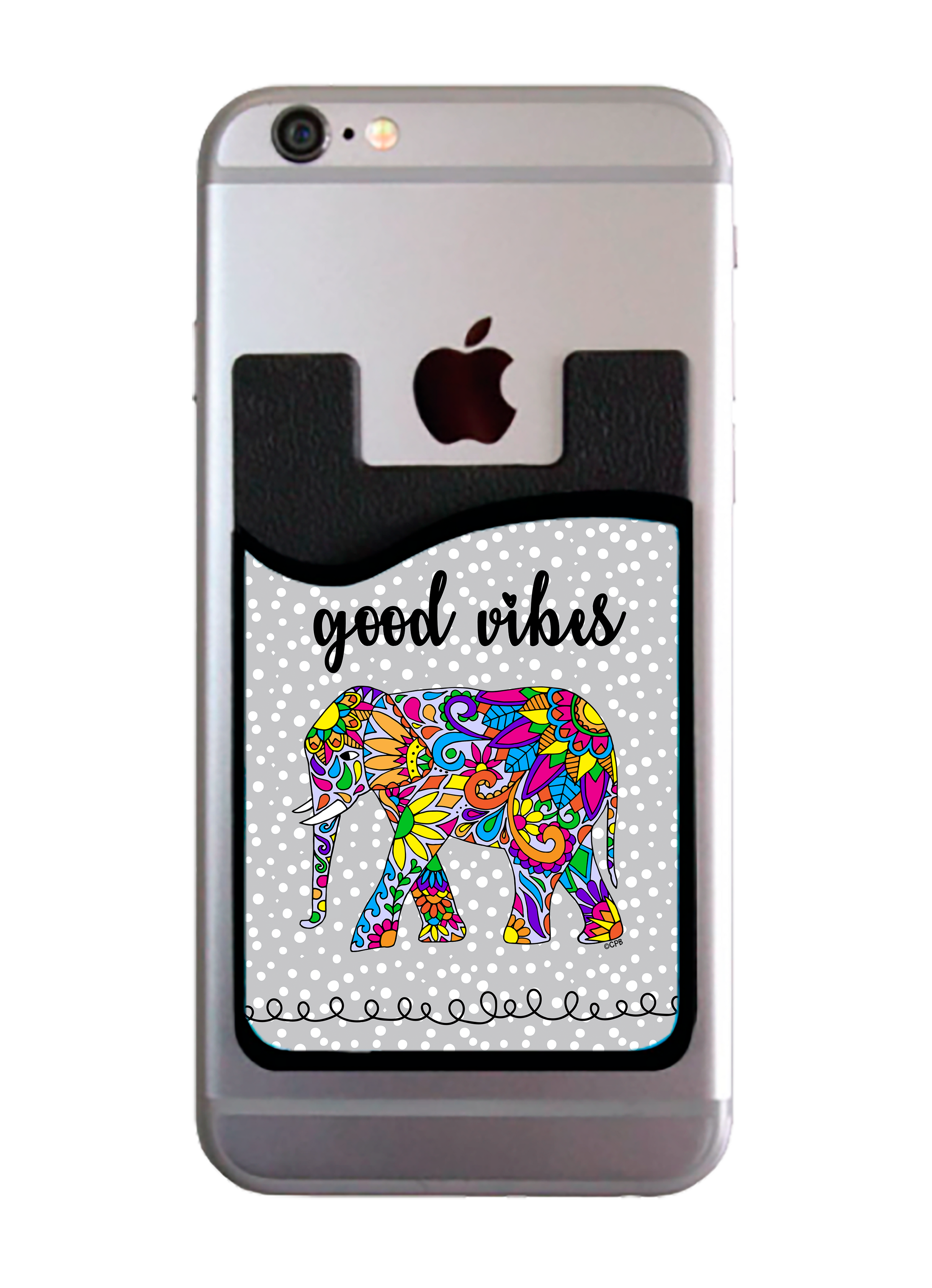 Good Vibes Elephant Card Caddy