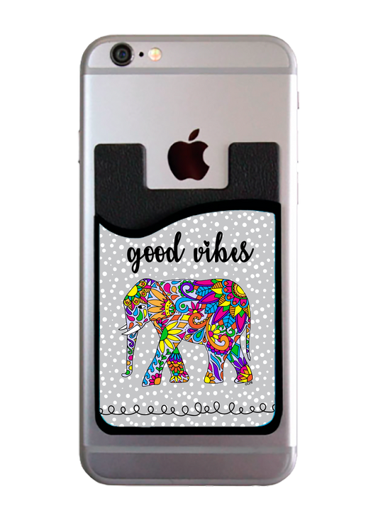 Good Vibes Elephant Card Caddy