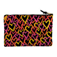 Load image into Gallery viewer, Graffiti Hearts Accessory Pouch