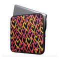 Load image into Gallery viewer, Graffiti Hearts Laptop Sleeve