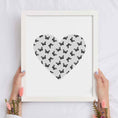 Load image into Gallery viewer, Butterfly Heart Framed Print