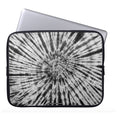 Load image into Gallery viewer, Black & White Tie Dye Laptop Sleeve