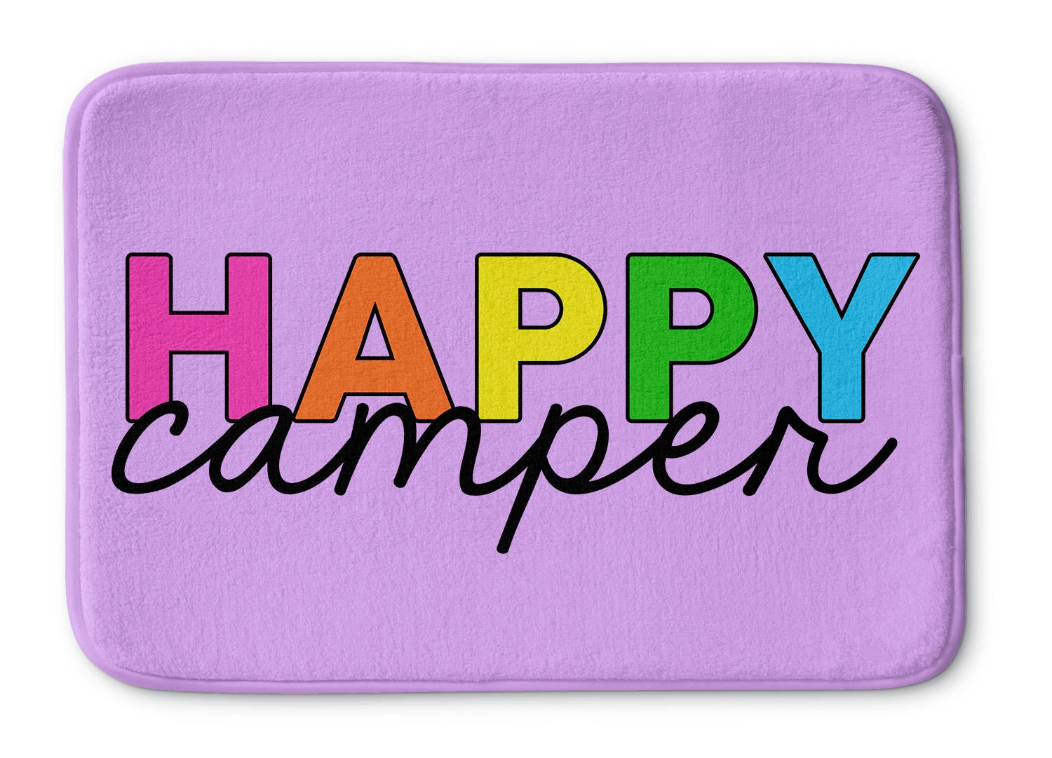 Happy Camper Bathmat