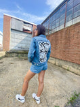 Load image into Gallery viewer, Hand Painted Denim Jacket
