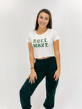 Load image into Gallery viewer, Roll Wave Gothic Crop Tee