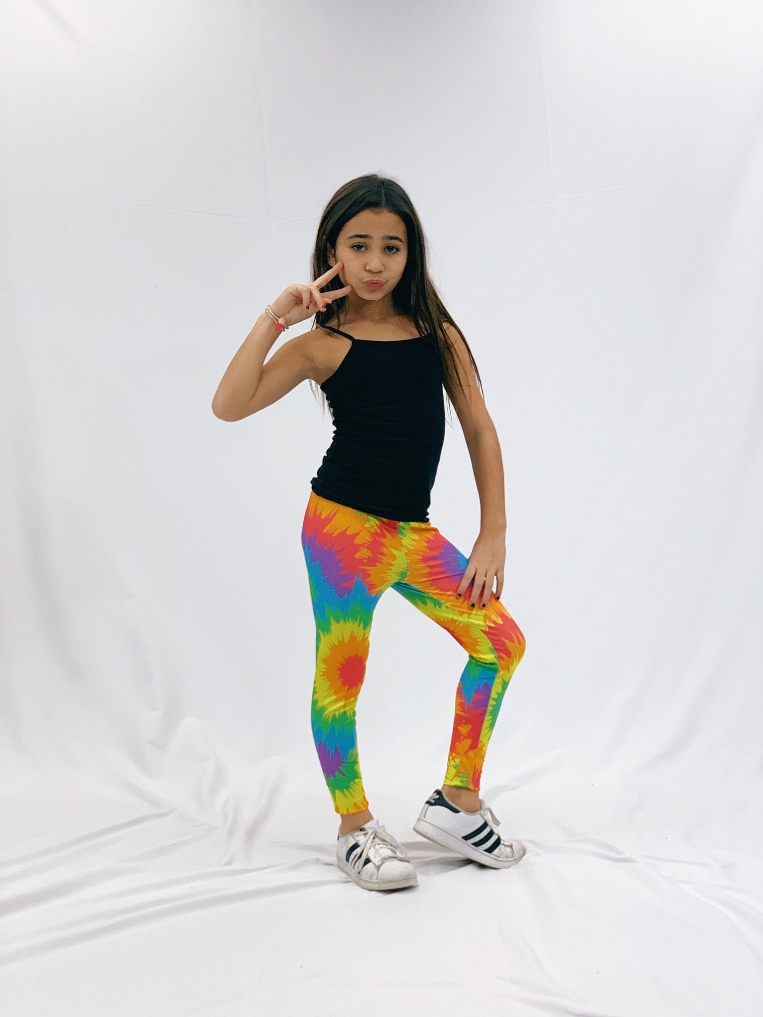 Tie Dye Kids Leggings